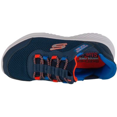 3. Skechers Slip-Ins: Bounder - Brisk-Burst 403822L-NVBL Granatowe 28,5