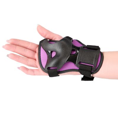 70. Ochraniacze zestaw Nils Extreme FIOLETOWE rozmiar S H110