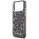 6. Etui Karl Lagerfeld IML Leopard Pattern MagSafe na iPhone 17 Pro Max - czarne