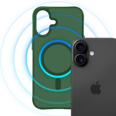 12. Etui 3mk Smoke MagCase na iPhone 17 - zielone-półprzezroczyste
