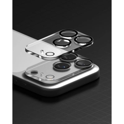 5. Szkło hartowane na wyspe aparatu Ringke Camera Full Cover 2-Pack na iPhone 18 Pro - czarne