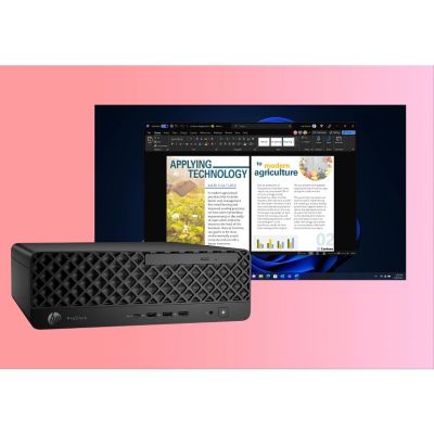 34. HP ProDesk 4 SFF G1i AI PC Intel Core Ultra 5 225 16 GB DDR5-SDRAM 512 GB SSD Windows 11 Pro Czarny