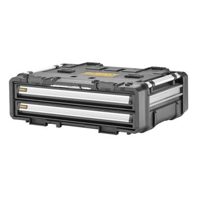 2. DeWALT DWST08520-1 pudełko na narzędzia Przybornik Metal, Plastik Czarny, Stal nierdzewna, Żółty