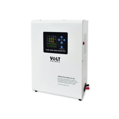 Przetwornica VOLT POLSKA SINUSPRO 2600 E PLUS 24/230V (1800/2600W) [AGM, GEL, LiFePO4]