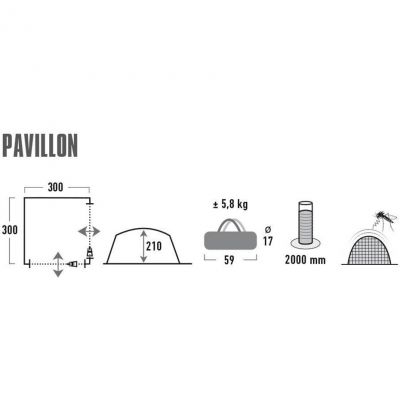 2. Pawilon High Peak Pavillon 14047