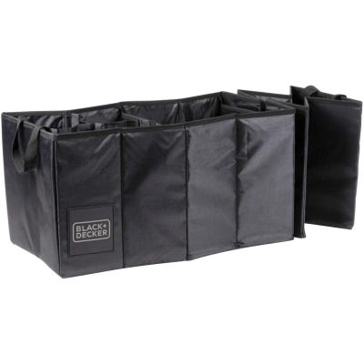 30. ORGANIZER SCHOWEK 4 KOMORY SKŁADANY 110X30X30cm BLACK + DECKER
