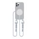Etui Tech-Protect MagNecklace MagSafe na iPhone 12 / 12 Pro - szare