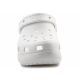 3. Crocs Classic Platform Glitter Clog W 207241-0WV Chalk