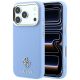 Etui Guess Saffiano Small 4G & Classic Logo MagSafe na iPhone 18 Pro / 17 Pro - jasnoniebieskie