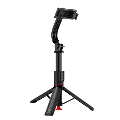 Selfie stick Acefast E42 z automatycznym statywem i pilotem Bluetooth 1,05 m - czarny