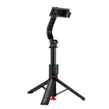 Selfie stick Acefast E42 z automatycznym statywem i pilotem Bluetooth 1,05 m - czarny
