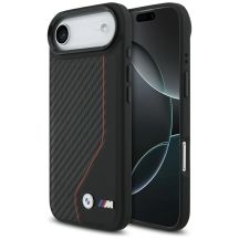 Etui BMW M Carbon Line & Logo MagSafe na iPhone Air - czerwone