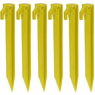 14. ŚLEDZIE DO NAMIOTU 23CM KPL. 6SZT PLASTIK REDCLIFFS