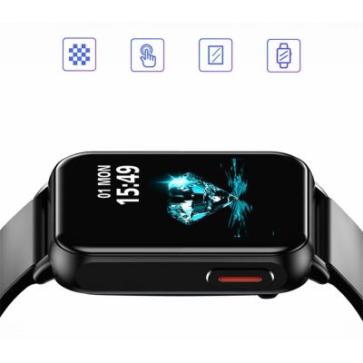 17. Smartwatch Gravity Czarny 2 Paski GT17-7