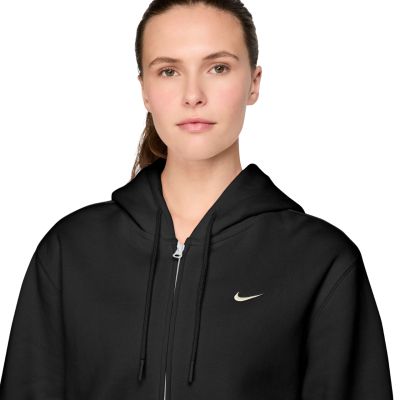 3. Bluza damska Nike Studio Fleece Medium Weight czarna IM8504 001