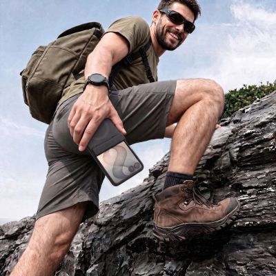 7. Etui Tech-Protect Kevlar Aura MagSafe na Samsung Galaxy Z Flip 8 - czarne