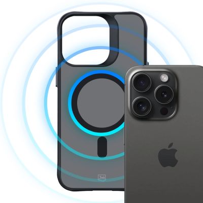 34. Etui 3mk Smoke MagCase z MagSafe na iPhone 14 Pro Max - półprzezroczyste