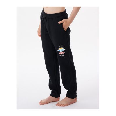 7. Spodnie RIP CURL Search Icon Track Pant-Boy - czarny