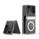 2. Etui Dux Ducis Clin Mag MagSafe na Samsung Galaxy Z Flip 8 - przezroczyste