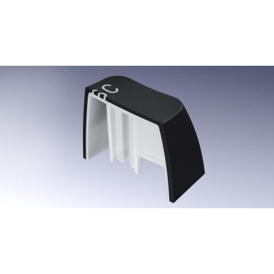 14. HATOR Skyfall Pro Wireless 100 klawiatura Gaming USB + RF Wireless + Bluetooth QWERTY US English Czarny, Szary