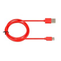 Kabel IBOX IKUMTCR (USB 2.0 typu A - USB typu C ; 1m; kolor czerwony)