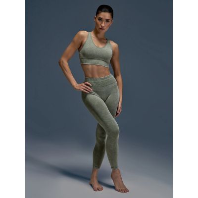 10. Legginsy do jogi i pilatesu bezszwowe damskie 4F 4FWAW25TFTIF407-41A