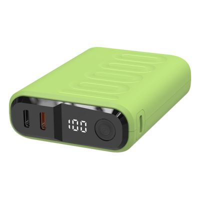 2. RealPower PB-10000C PD+ 10000 mAh Jasnozielony