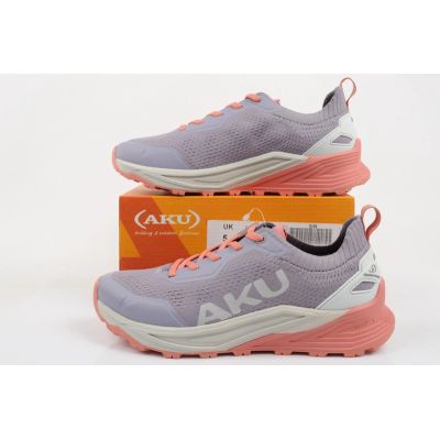 10. Aku buty trekkingowe damskie outdoorowe Aira wygodne turystyczne fioletowe różowe