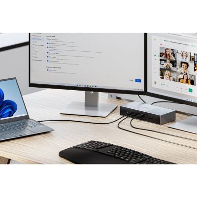 44. Kensington Stacja dokująca SD5000T5 EQ Thunderbolt 5 z potrójnym 4K i PD 140 W — Windows/macOS