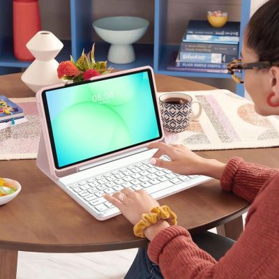 7. Etui Tech-Protect SC Pen na Samsung Galaxy Tab A9 / A11 8.7 X110 / X115 / X133 / X135 - różowe