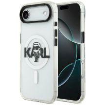 Etui Karl Lagerfeld IML Karl Sketch Logo MagSafe do iPhone 17 Air - przezroczyste