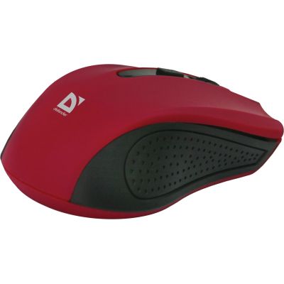 4. DEFENDER MYSZ BEZPRZEWODOWA ACCURA MM-935 RF CZERWONA OPTICAL 1600DPI 4P 52937