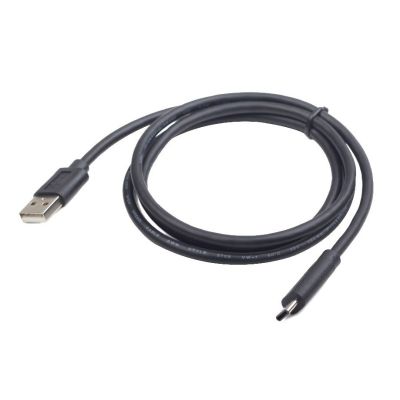 2. Kabel GEMBIRD CCP-USB2-AMCM-6 (USB 2.0 M - USB typu C M; 1,8m; kolor czarny)