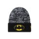 Czapka zimowa dziecięca New Era Batman Youth DC Black Cuff Knit Beanie - 60691137