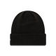 2. Czapka zimowa New Era NBA Chicago Bulls Metallic Black Cuff Knit Beanie Czarna - 60691272