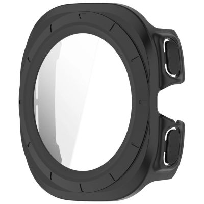 2. Etui Tech-Protect Defense 2-Pack na Samsung Galaxy Watch Ultra 47 mm - przezroczysto-czarne matowe