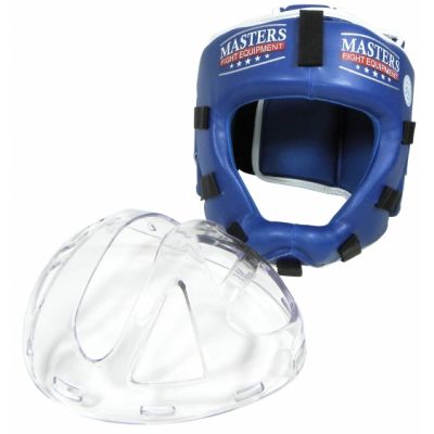 6. Kask bokserski Masters z maską KSSPU-M (WAKO APPROVED) 02119891-M02