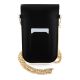 2. Torebka Hello Kitty Leather Metal Logo Chain - czarna