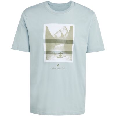 2. Koszulka męska adidas Outdoor Kayaking Graphic miętowa KG5409