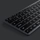 4. Satechi Slim X2 Bluetooth Backlit Keyboard - bezprzewodowa klawiatura z układem numerycznym (space gray) US