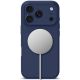 4. Etui Tech-Protect Silicone MagSafe na iPhone 17 Pro - granatowe