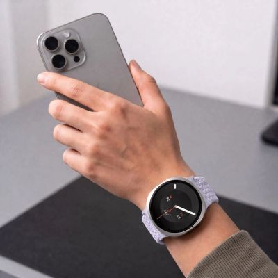 6. Pasek Tech-Protect NylonMag na Samsung Galaxy Watch 40 / 44 / 46 mm - fioletowy