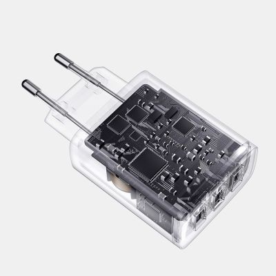 13. Baseus Compact ładowarka sieciowa 3x USB 17W czarny (CCXJ020101)