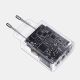 13. Baseus Compact ładowarka sieciowa 3x USB 17W czarny (CCXJ020101)