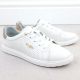 6. Skórzane półbuty sportowe białe Filippo DP6738