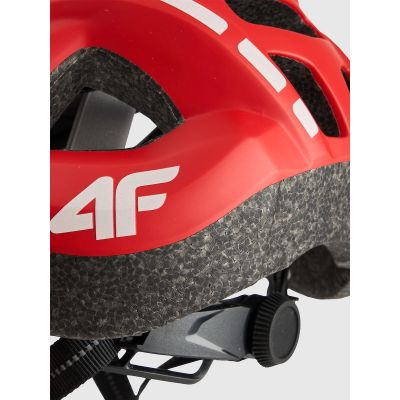3. Kask rowerowy z odpinanym daszkiem dziecięcy 4F 4FJRSS26AHELU129-62S