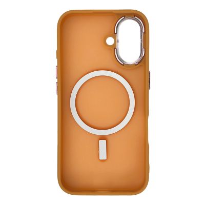 3. Etui Wozinsky Fashion Case z MagSafe na Samsung Galaxy S24 FE - pomarańczowe