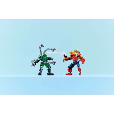 9. LEGO Marvel Super Heroes 76338 Bitwa mechów Spider-Mana i Doktora