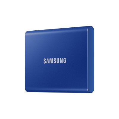 Dysk zewnętrzny SSD Samsung T7 (1TB; USB 3.2; niebieski; MU-PC1T0H/WW)
