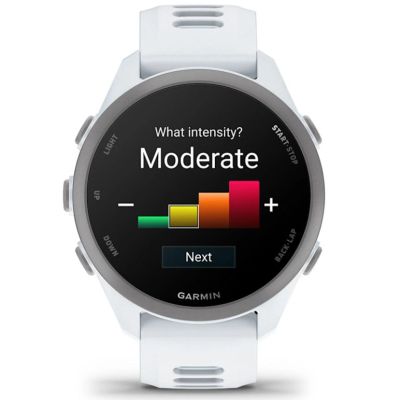 4. Zegarek Garmin Forerunner 170 42,6mm Music Whitestone Cloud Blue